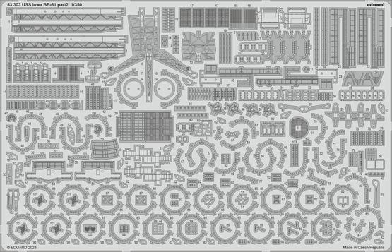 USS Iowa BB-61 part 2 1/350 