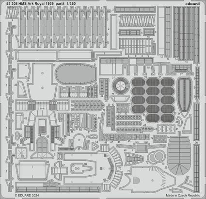 HMS Ark Royal 1939 part 4 1/350 