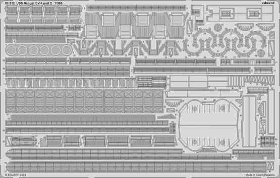 USS Ranger CV-4 2.část 1/350 