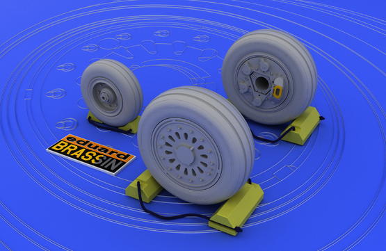 F-16 early wheels 1/48  - 1