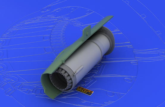 MiG-21MF/SMT exhaust nozzle 1/48  - 1