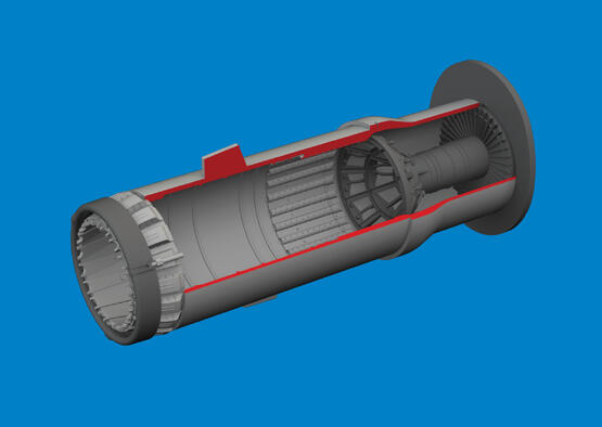 MiG-21F exhaust nozzle PRINT 1/48  - 1