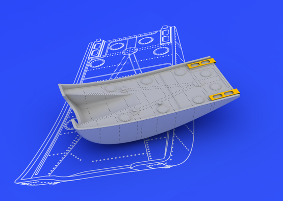 Spitfire 90gal slipper tank 1/48  - 1