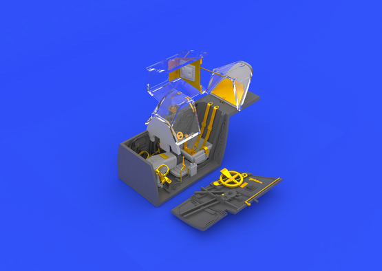 Bf 109G cockpit 1/48  - 1