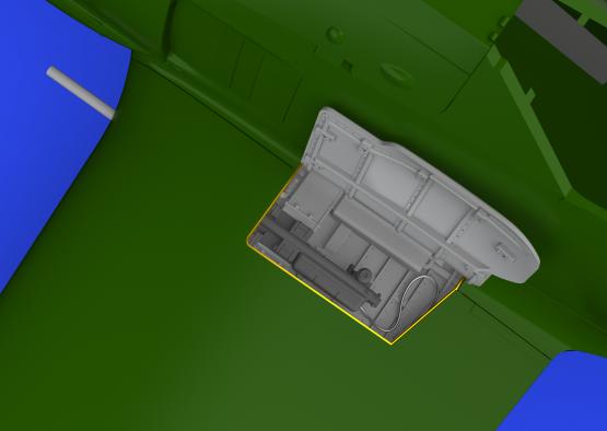 Fw 190A wingroot gun bays 1/48  - 1