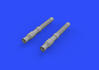 Bf 109G-6 gun barrels 1/48 - 1/3