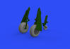 P-51D wheels block tread 1/48 - 1/3