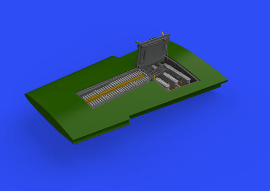 P-51D gun bays 1/48  - 1