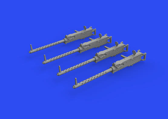 M2 Browning w/ handles for aircraft PRINT 1/48  - 1