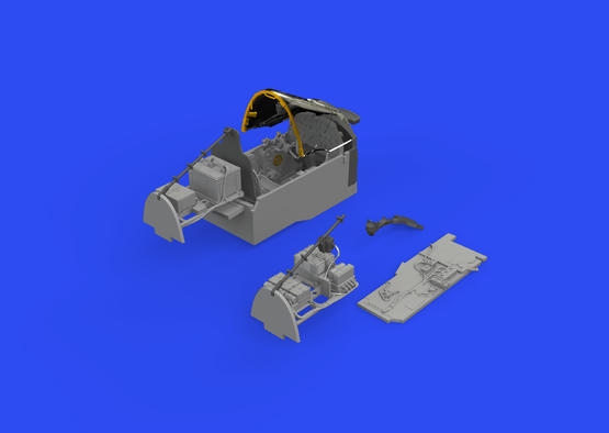 P-38J cockpit PRINT 1/48  - 1