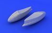 MiG-15 fuel tanks 300l 1/72 - 1/3