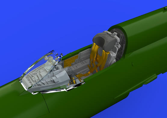 MiG-21MF Interceptor cockpit late 1/72  - 1