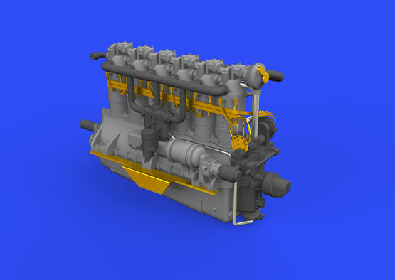 Fokker D.VIIF engine/BMW IIIa 1/72  - 1