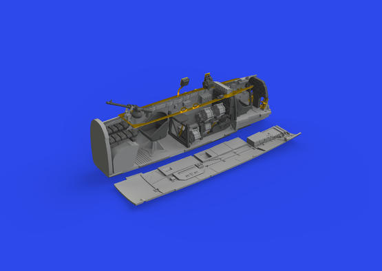 Bf 110E kokpit 1/72  - 1