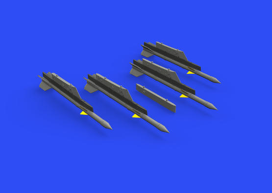 R-3R missiles w/ pylons for MiG-21 1/72 - Eduard Store