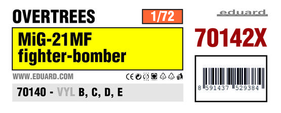 MiG-21MF Fighter Bomber OVERTREES 1/72 