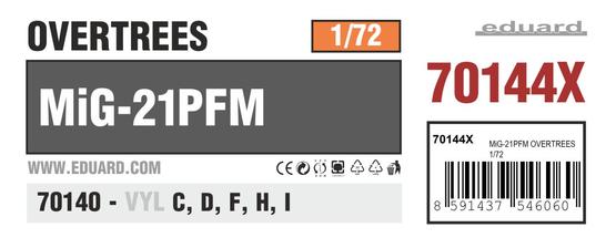 MiG-21PFM OVERTREES 1/72 