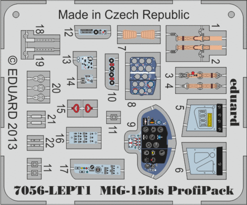 MiG-15bis PE-set 1/72 