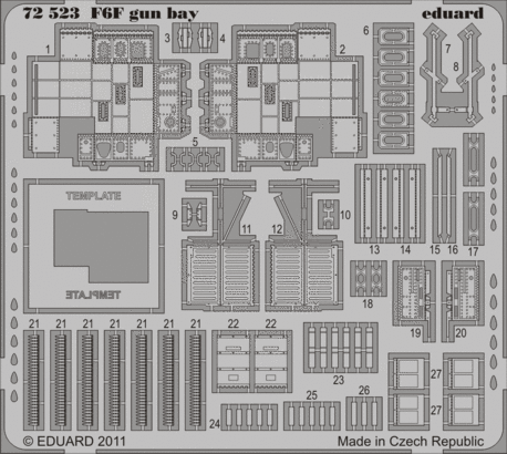 F6F gun bay 1/72 