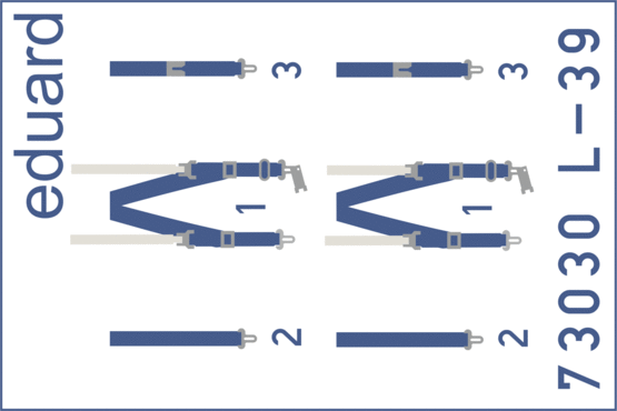 L-39 seatbelts SUPERFABRIC 1/72 