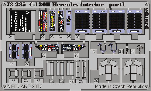 C-130H interior 1/72  - 1