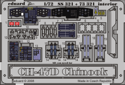 CH-47D Chinook interior S.A. 1/72  - 1