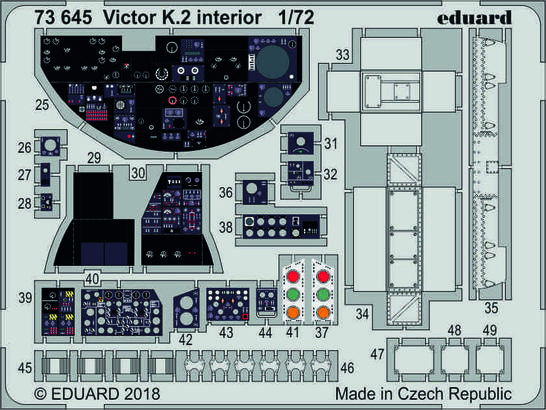 Victor K.2 interior 1/72  - 1