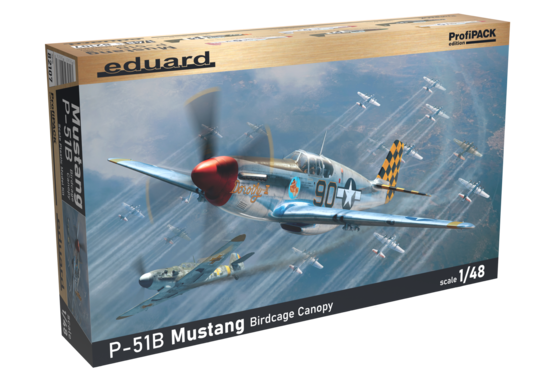 P-51B Mustang Birdcage canopy 1/48  - 1