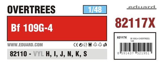 Bf 109G-4 OVERTREES 1/48 