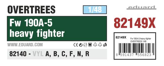 Fw 190A-5 heavy fighter OVERTREES 1/48 