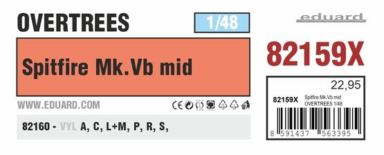 Spitfire Mk.Vb střední verze OVERTREES 1/48 
