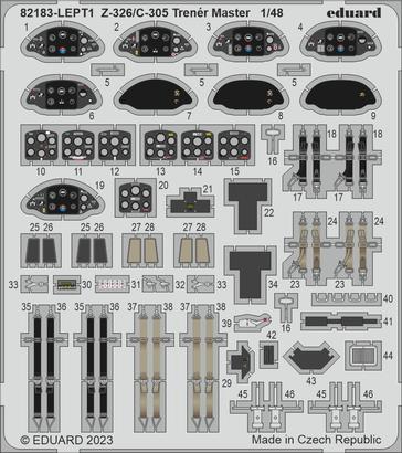 Z-326/C-305 Trenér Master LEPT 1/48 