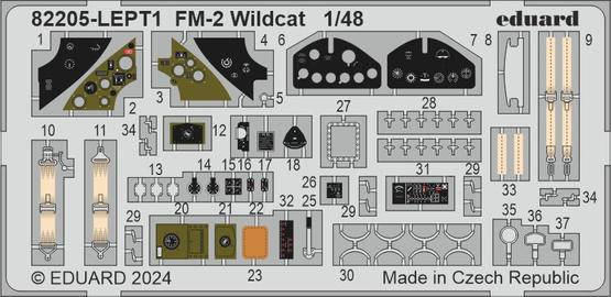 FM-2 Wildcat PE-set 1/48 