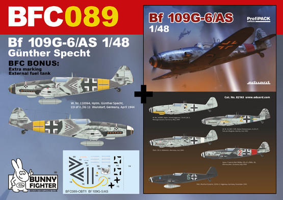 Bf 109G-5/AS Günther Specht 1/48  - 1