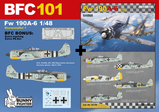 Fw 190A-6 Sturmstaffel 1/48  - 1