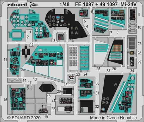 Mi-24 interior 1/48  - 1