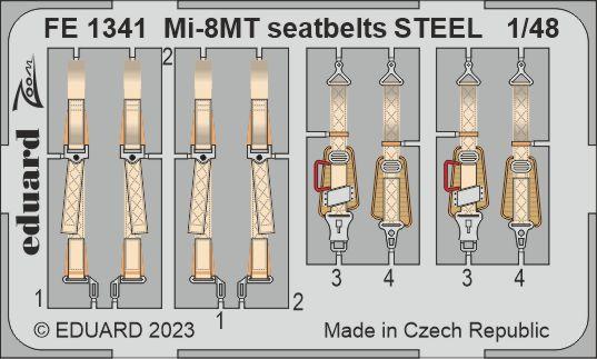 Mi-8MT seatbelts STEEL 1/48 