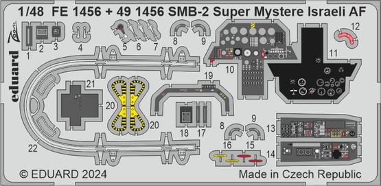 Kit Maquette Avion Super Mystère B.2 1/72 Special Hobby - Avec Masque Eduard, Neuf En Boîte
