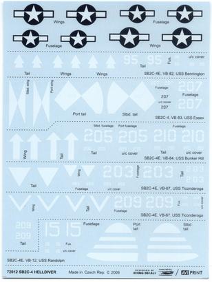 Curtiss SB2C-4 Helldiver 1/72  - 1