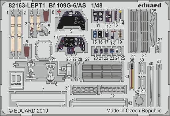 Bf 109G-6/AS LEPT 1/48 