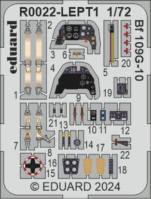 Bf 109G-10 LEPT 1/72  - 1