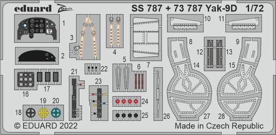 Yak-9D 1/72  - 1