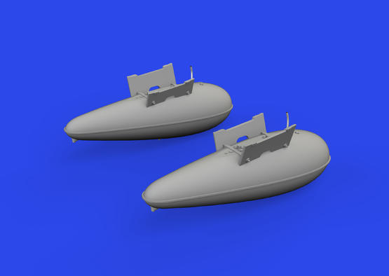 P-51D 110gal fuel tanks PRINT 1/72  - 2