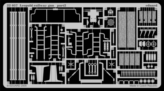 Leopold railway gun 1/72  - 2