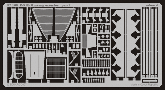 P-51D exterior 1/32  - 2