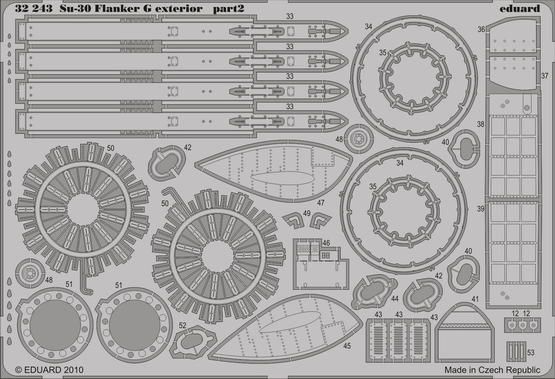 Su-30 Flanker G exterior 1/32  - 2