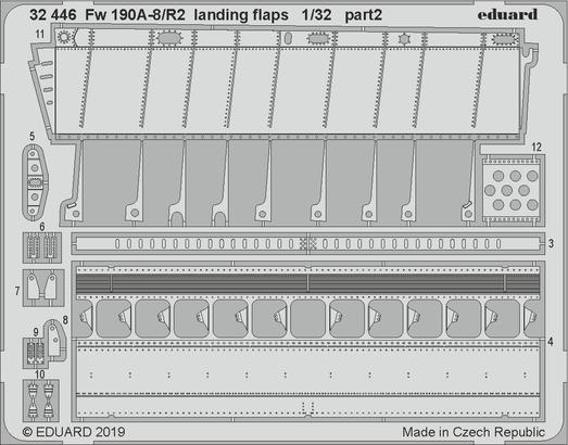 Fw 190A-8/R2 landing flaps 1/32  - 2