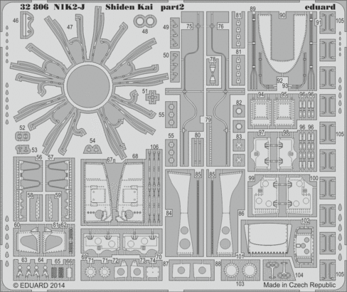 N1K2-J Shiden Kai S.A. 1/32  - 2