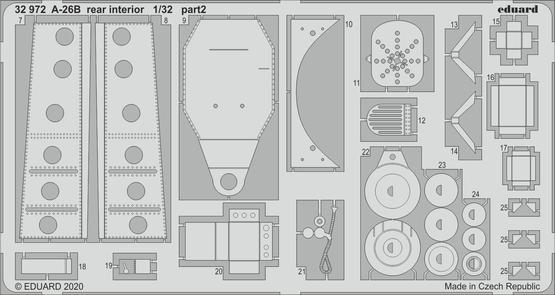 A-26B rear interior 1/32  - 2