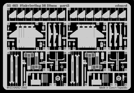 Flakvierling 38 20mm 1/35  - 2